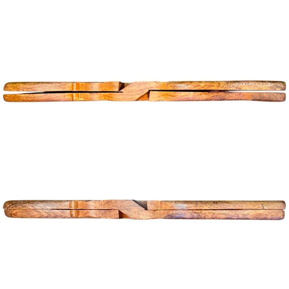 Hand Carved Indian Rosewood Book Stand - Picture 9 of 10